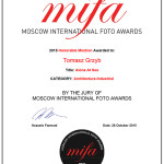 Wyróżnienie w konkursie Moscow International Foto Awards MIFA 2015