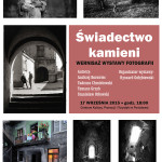 Wernisaż wystawy „Świadectwo kamieni” w Poniatowej